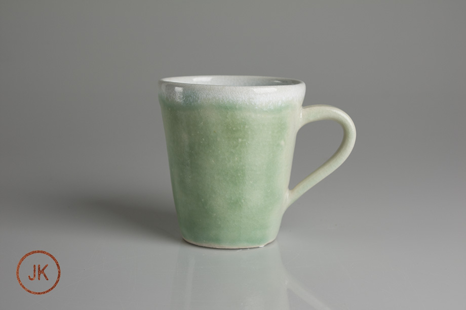 Kopp grön engob