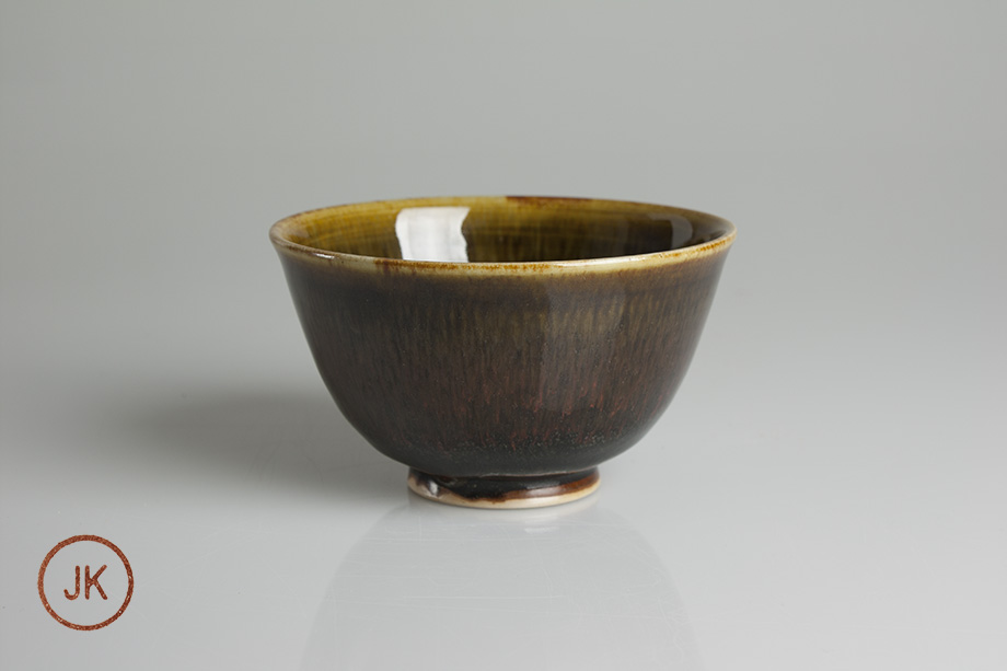 Skål tenmoku/oxblod